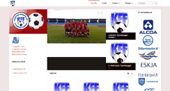 Desktop Screenshot of kff.is
